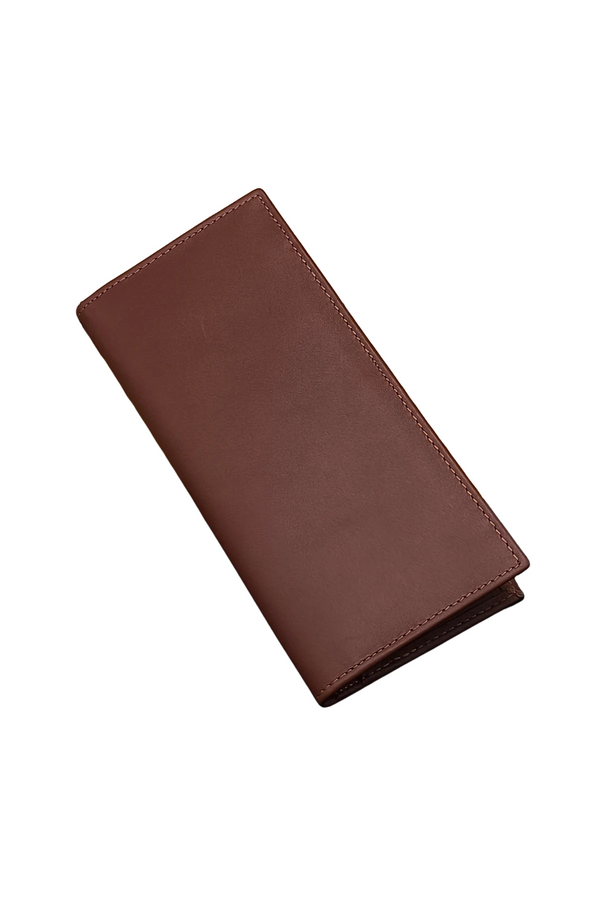 Men’s Brown Leather Wallet - Sleek and Slim Design