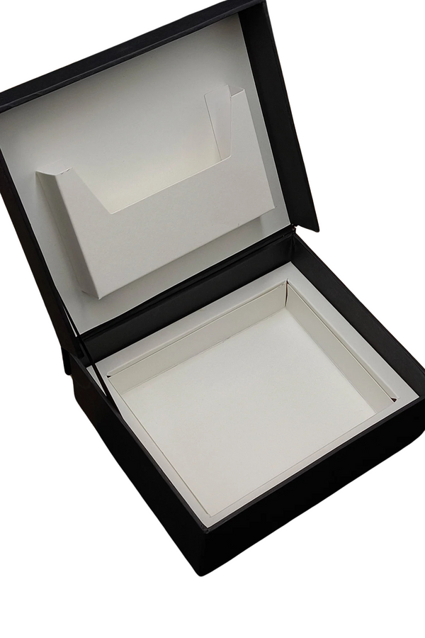 Men’s Gift Set: Black Leather Wallet with Keychain