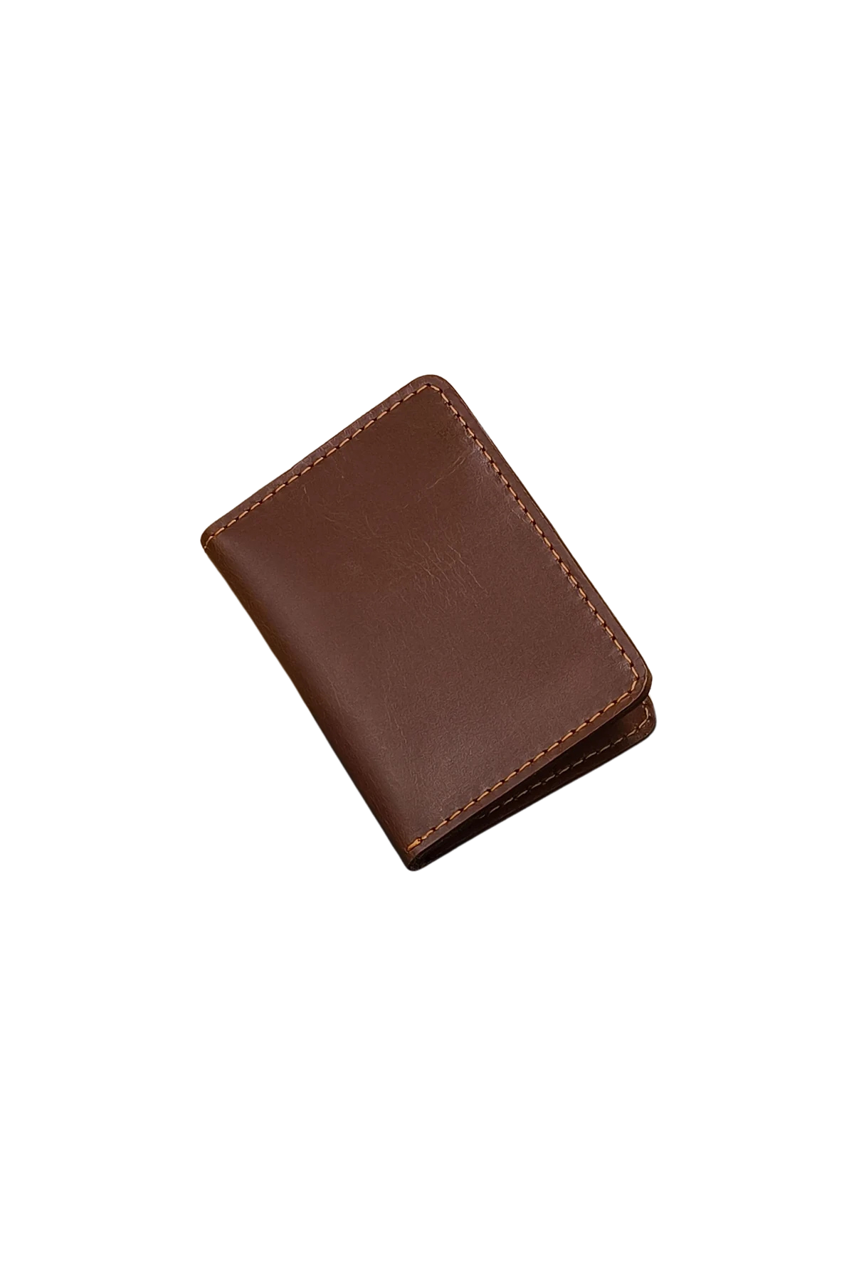 Rich Brown Leather Bifold Wallet for Men