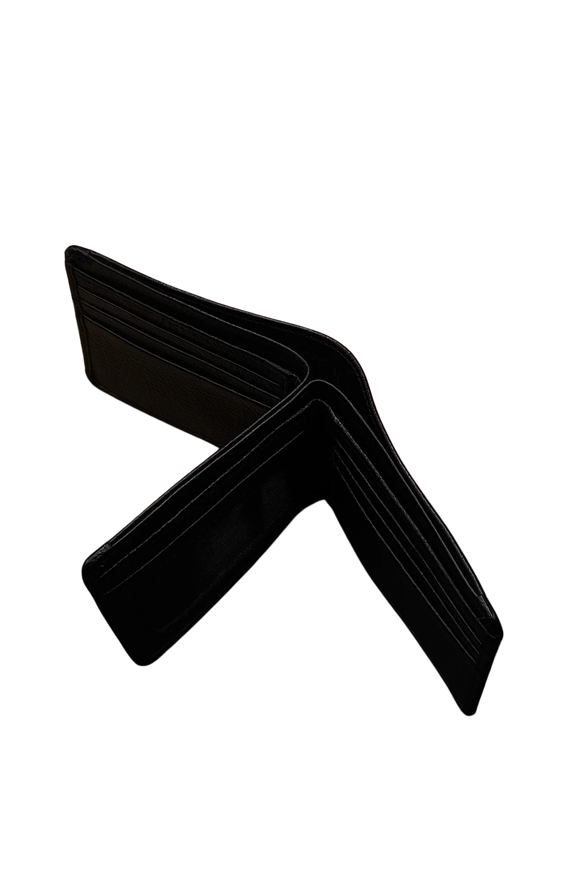 Men’s Black Leather Wallet - Durable & Stylish