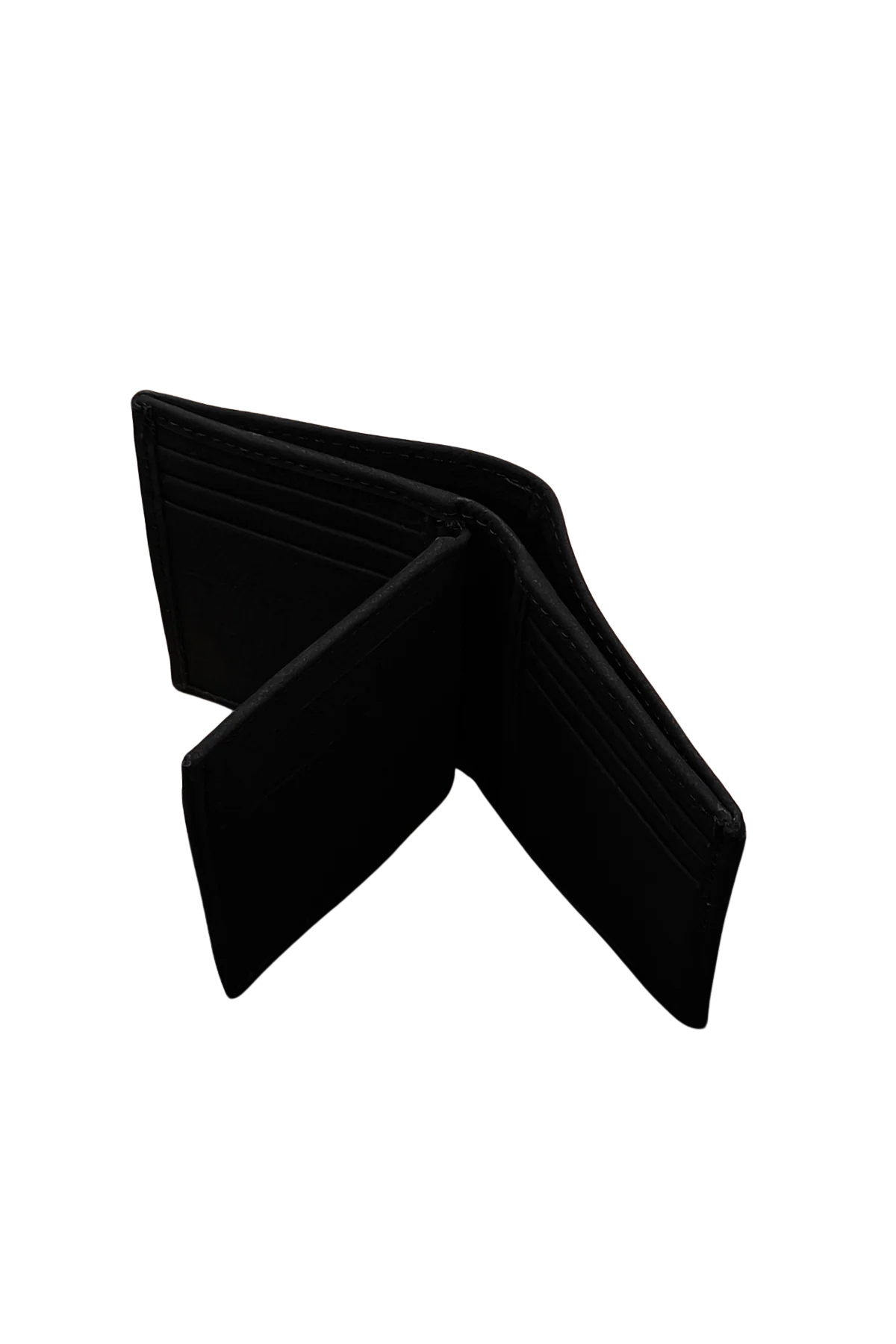 Men's Black Slim Leather Card Holder – Minimalist Design