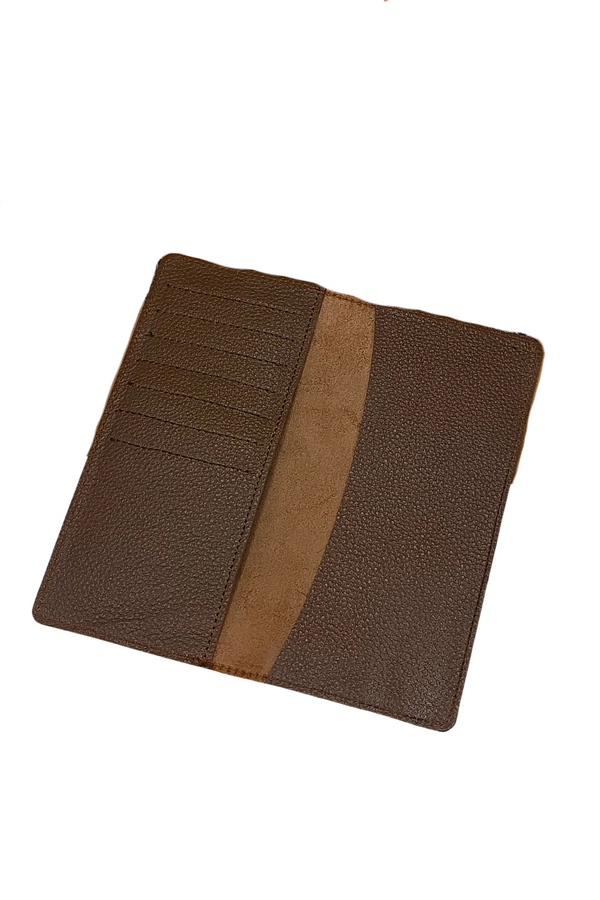 Men’s Mustard Leather Wallet - Slim Bifold Design