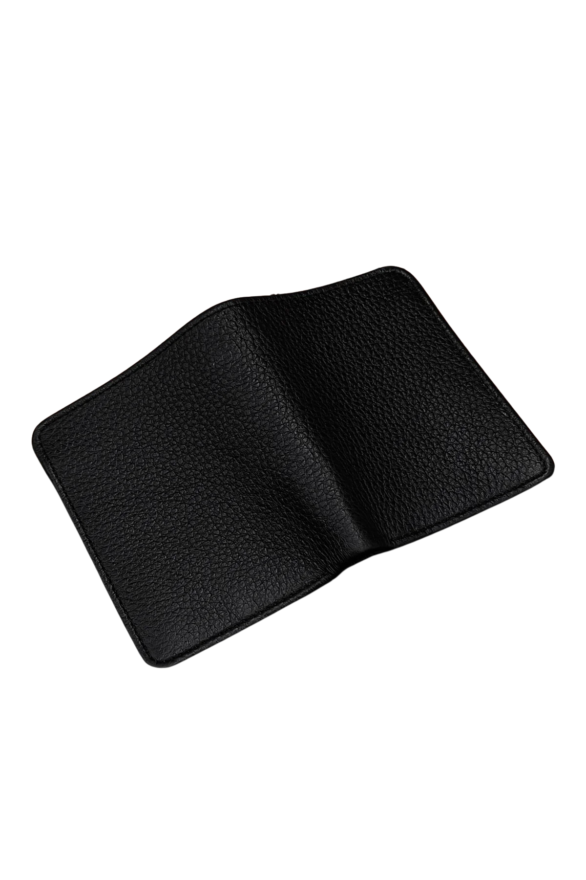 Black Leather Passport Holder – Slim & Durable Design