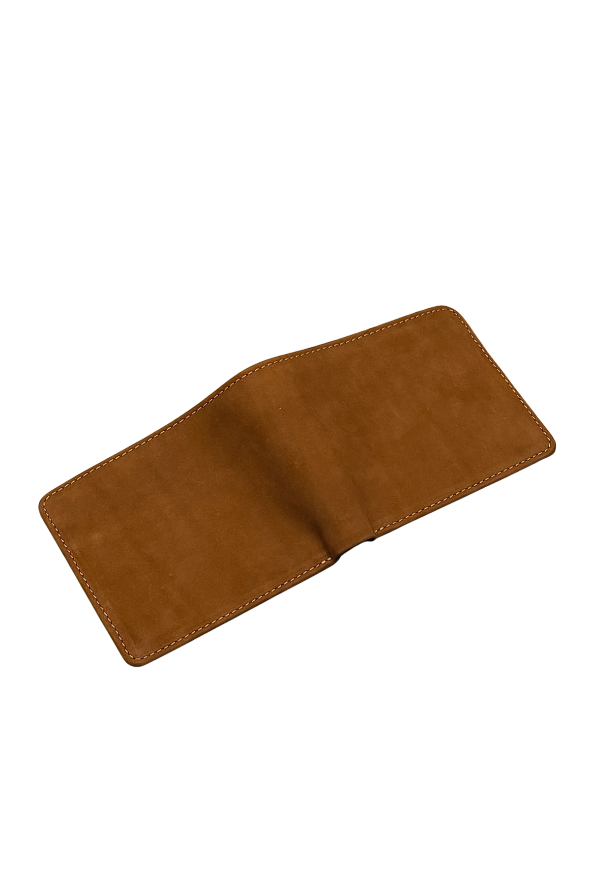 Tan Leather Bifold Wallet – Handcrafted & Durable