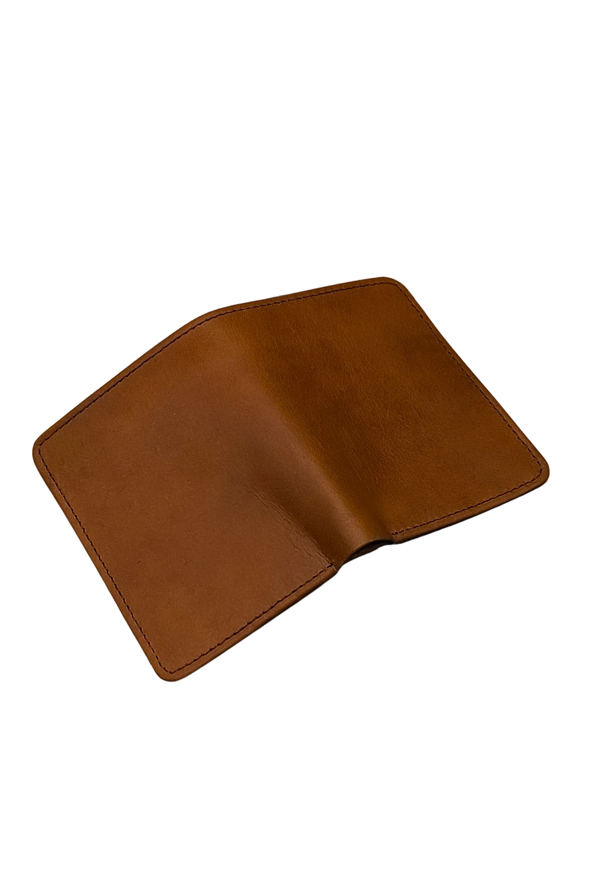 Slim MUSTARD Leather Bifold Wallet for Men