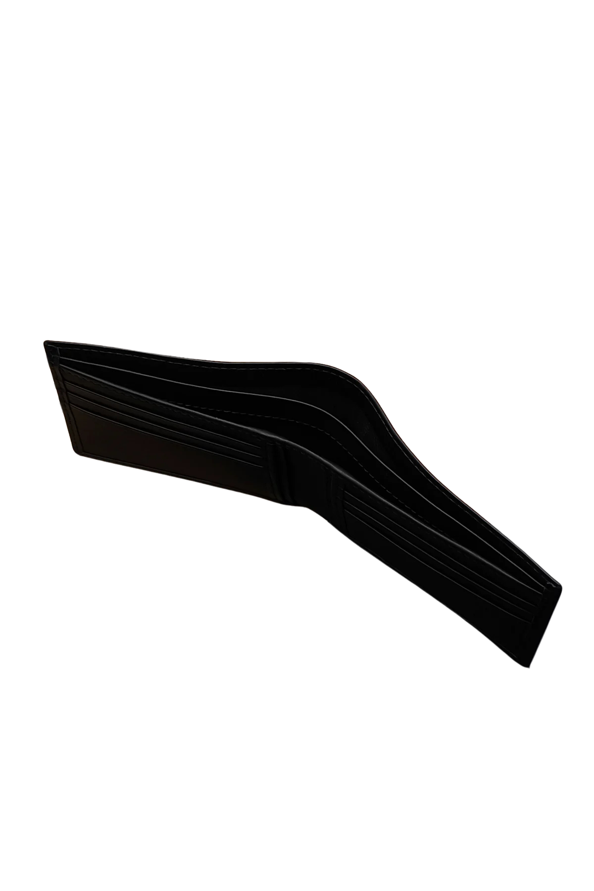 Men’s Gift Set: Black Leather Wallet with Keychain