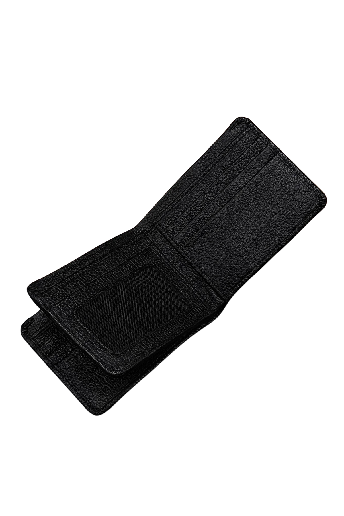 Men’s Black Leather Wallet - Durable & Stylish