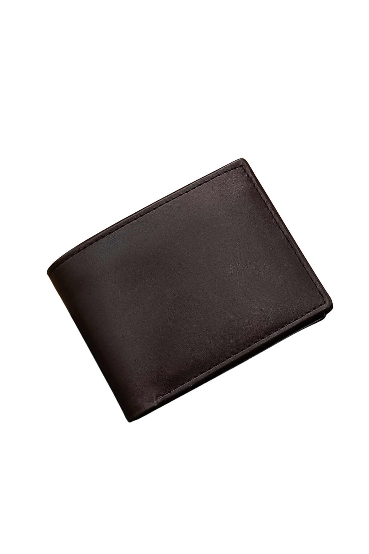 Classic Dark Brown Leather Bifold Wallet