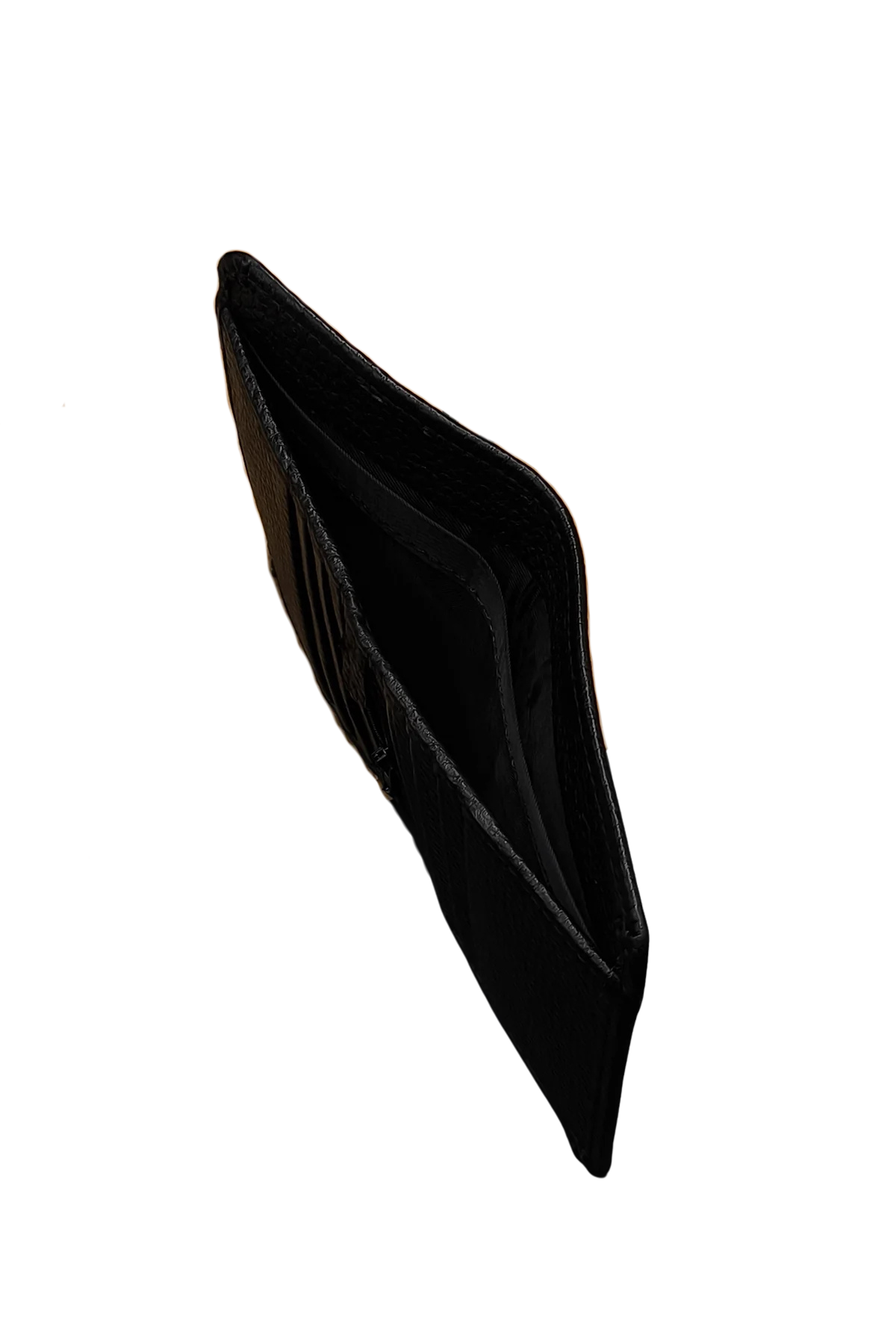 Black Leather Passport Holder – Slim & Durable Design