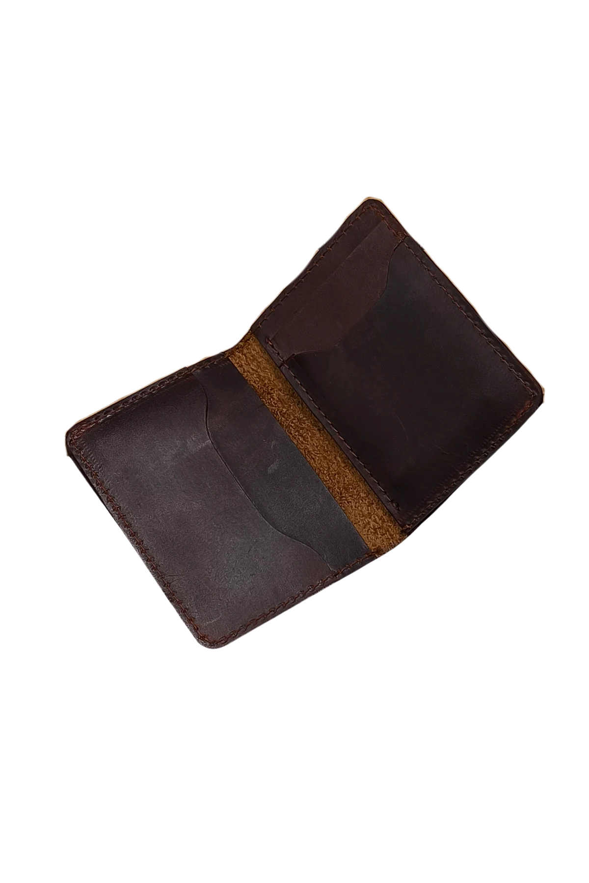 Classic Brown Leather Bifold Wallet for Men