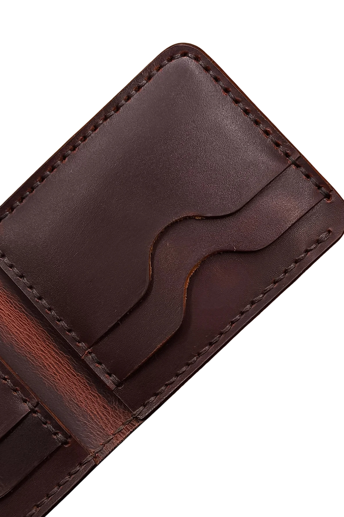Handcrafted Dark Brown Leather Wallet for Men