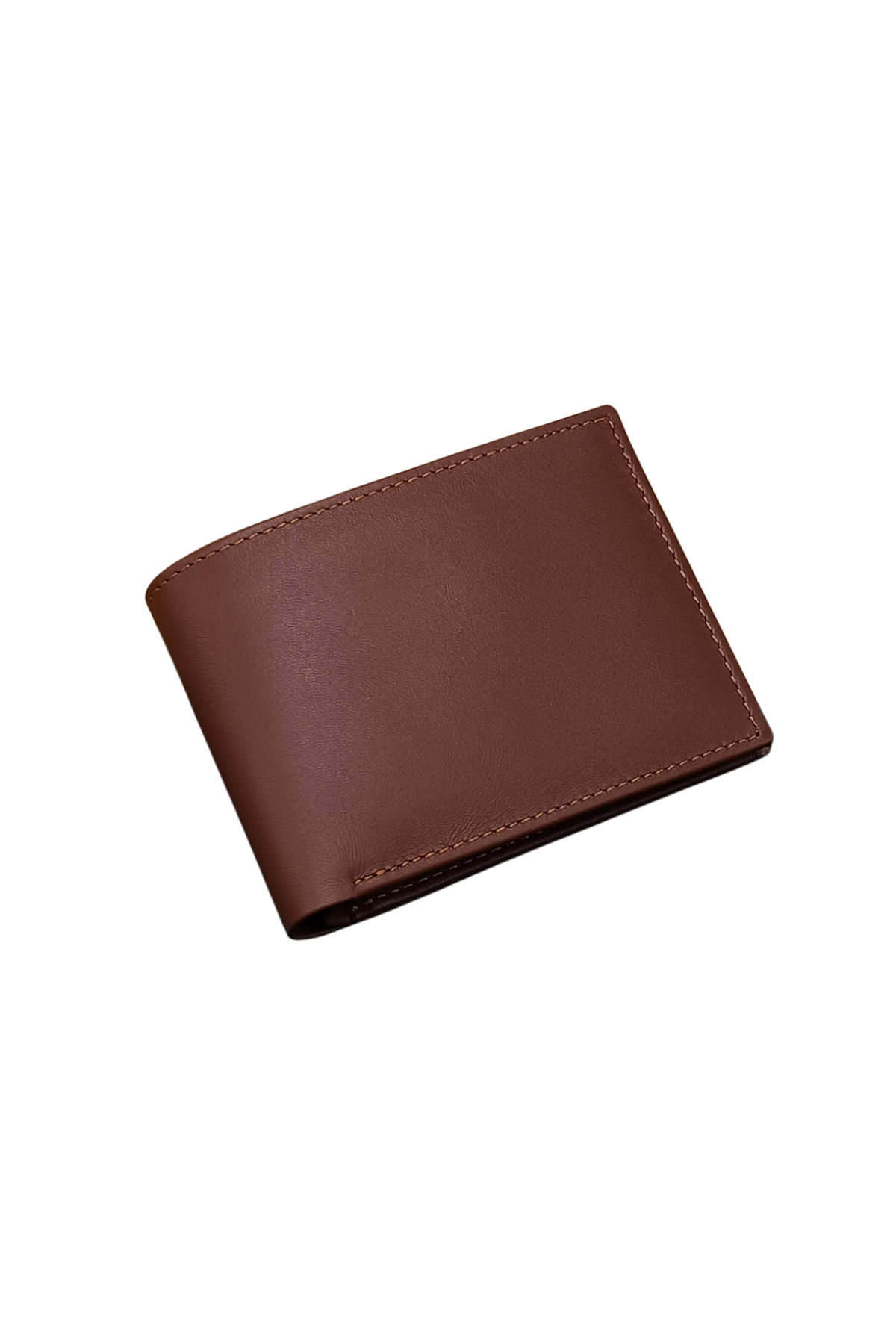 Men’s Classic Brown Leather Wallet – Bifold Slim Design