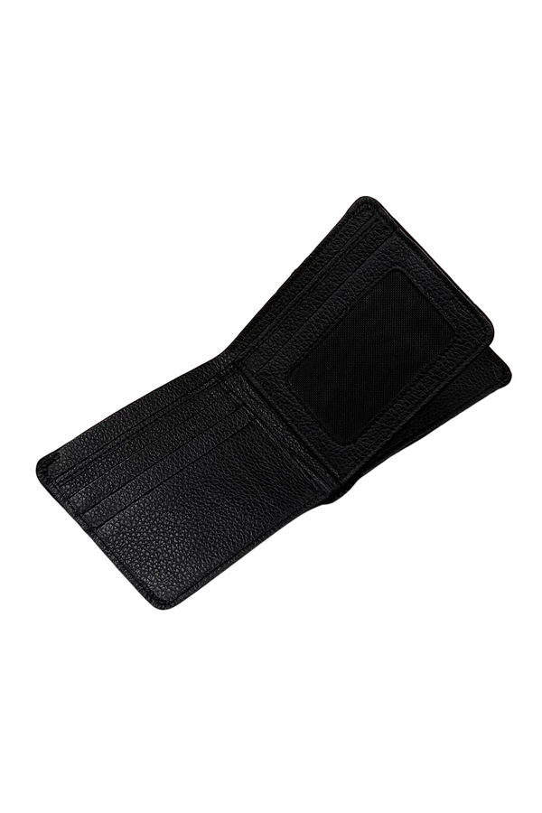 Men’s Black Leather Wallet - Durable & Stylish
