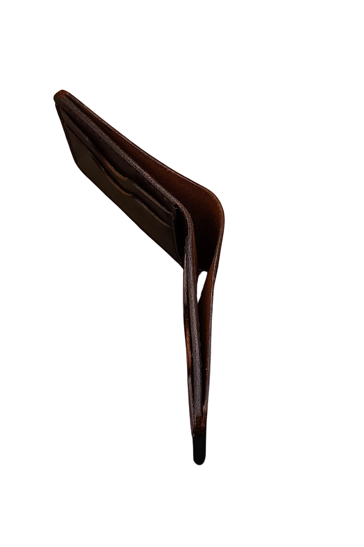 Handcrafted Dark Brown Leather Wallet for Men