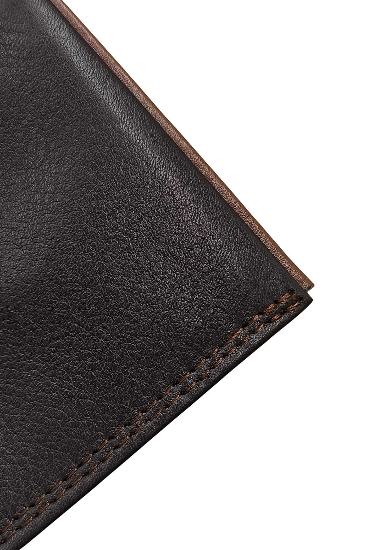 Classic Black Leather Bifold Wallet – Slim & Functional