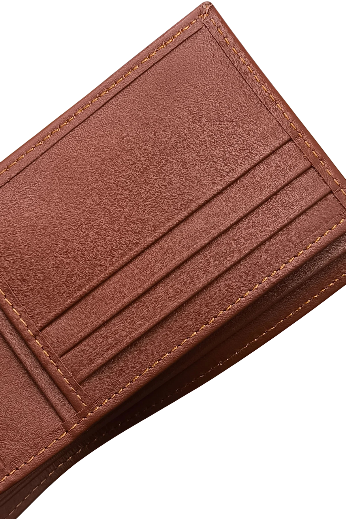 Men’s Classic Brown Leather Wallet – Bifold Slim Design
