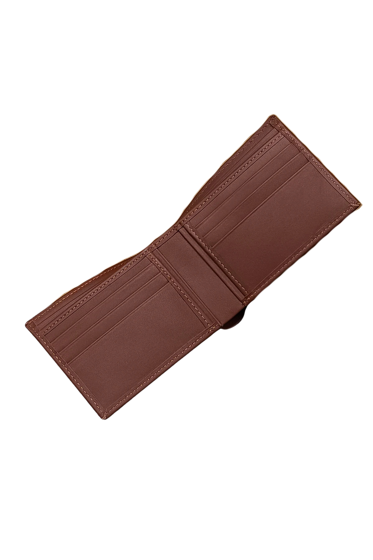 Men’s Classic Brown Leather Wallet – Bifold Slim Design
