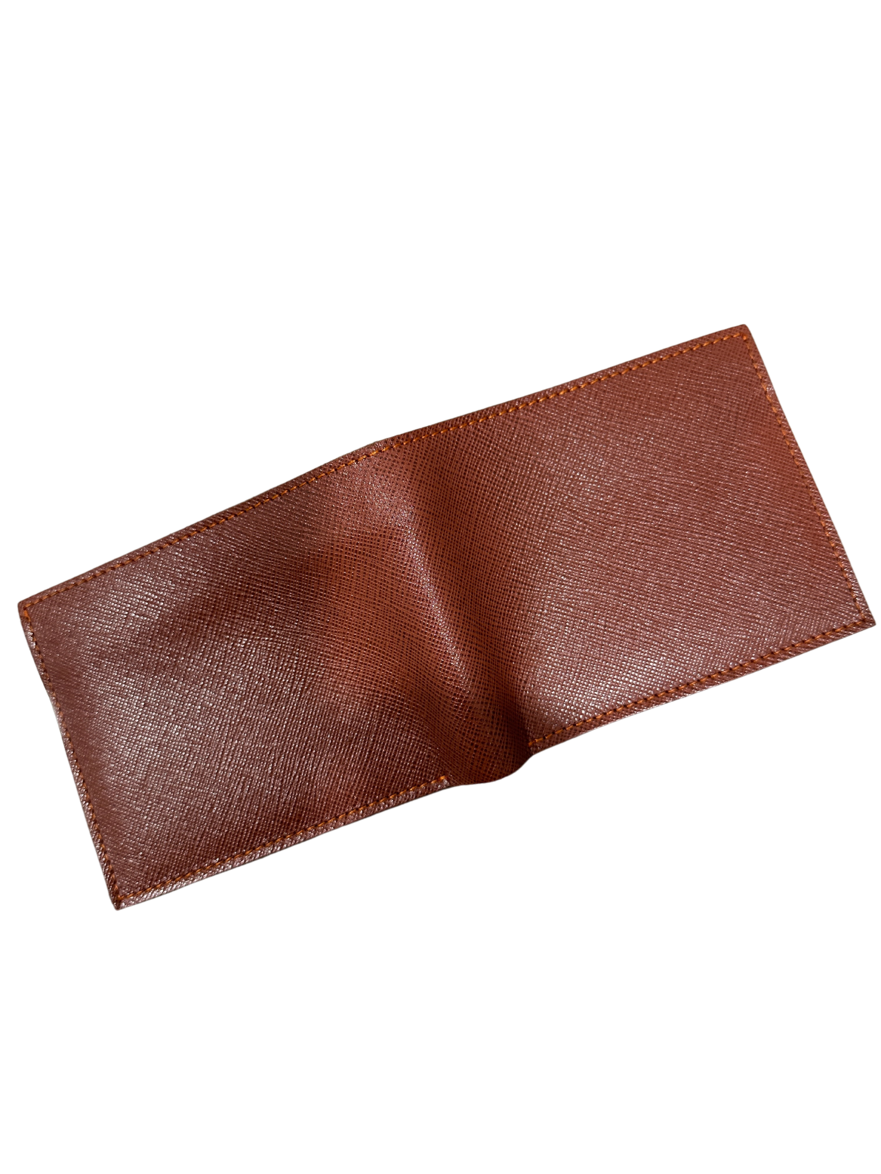 Saffiano Leather Bifold Wallet – Slim and Durable Design for Men